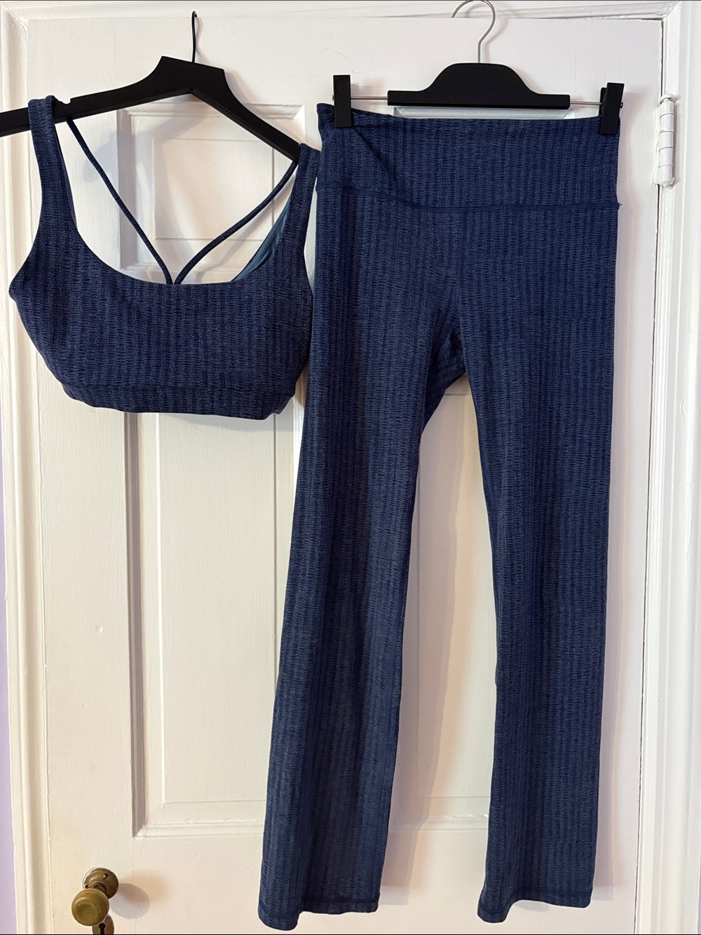 Athleta - Blue Workout Set